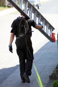 Sweep Carrying Ladder - Boston MA - Billy Sweet Chimney Sweep